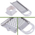 Stainless Steel Spaetzle Maker for Noodle Dumpling with Safety Pusher
