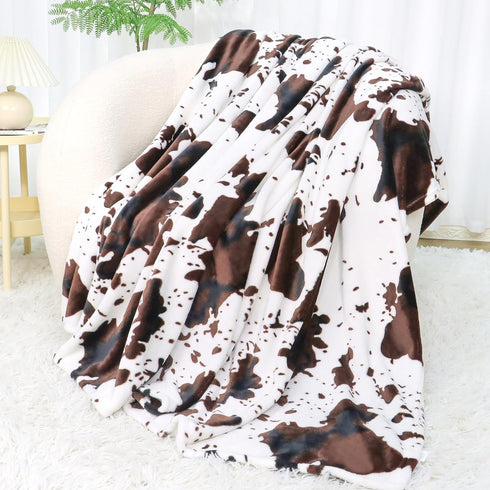 Cozy 40"x50" Plush Throw Blanket for Kids, Soft Warm Fleece Baby Blankets for Boys Girls Car Airplane Travel, Birthday