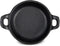 Mini Cast Iron Skillet, 5 x 5 x 1.2'' Round Pans, Black Casserole Dish, Oven Safe Cookware for Indoor Picnic