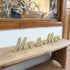 Wooden Mr and Mrs Sign - Rustic Wedding Signs for Table Decoration, Photo Props for Anniversary and Engagement