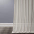 HPD Half Price Drapes Linen Sheer Curtains, 84 Inches Long, Gardenia, 50W x 84L, 1 Panel