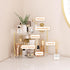2-Tier Counter Countertop, 25 cm/10inch(H) Lifewit Corner Bathroom Organizer, Plastic Makeup Skincare Organizers