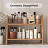 FYRLFB 2-Tier Counter Countertop, Household Cup Shelf Organizer, Kitchen Shelf for Tea Coffee Bar Accessories, Bamboo