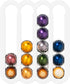 Demi's Home Adhesive Coffee Pod Holder for Nespresso Vertuo Capsules, White, Suitable for Mounting Inside/Under Cabinet