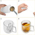 Numola 100Pcs Disposable Tea Bags for Loose Leaf Tea, Natural Material Seal Tea Infuser Sachets