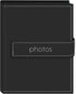 Pioneer Photo Albums Mini Photo Album - 36-Pocket 4x6-Inch "Photos" Strap Sewn Leatherette Cover, Black
