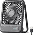 Koonie USB Desk Fan, Ultra Quiet Personal Fan with 180° Tilt and 3 Speeds, Mini USB Fan