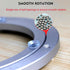 Heavy Duty Aluminium Alloy Turntable Bearing, 16" Lazy Susan Rotating Plate for Smooth Swivel Dining Table