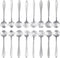 16 Pcs Teaspoon Tea Spoons, ESRISE Stainless Steel Cute Coffee Spoon for Tea Party Decorations (Silver)