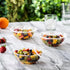 Comfy Package [24 oz. - 50 Count Clear Plastic Salad Bowls with Lids, Disposable Containers for Takeout & Meal Prep