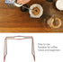Coffee Dripper Stand, Pour Over Coffee Dripper Holder Rack for Home Cafe Office Brewing