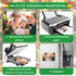 Sublimation Magnet Blanks 4x3 inch, 20PCS Personalized Blanks for DIY Kitchen Refrigerator Office Decor