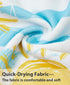 7-10 MissShorthair Hooded Beach Towel for Kids, Cute Towel Poncho Boys&Girls, Swim Changing Robe, Surf Poncho