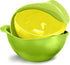Preserve Nested Mixing Bowl Set of Three, Kitchen Supplies in Green and Yellow