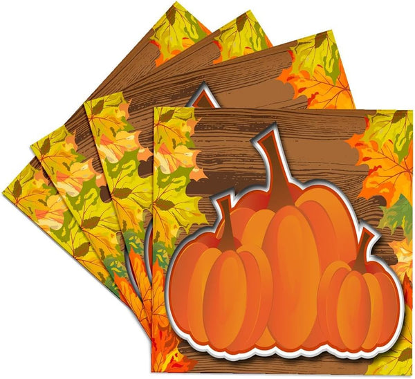 3dRose CST_149967_3 Group of Pumpkins Ceramic Tile Coasters, Set of 4