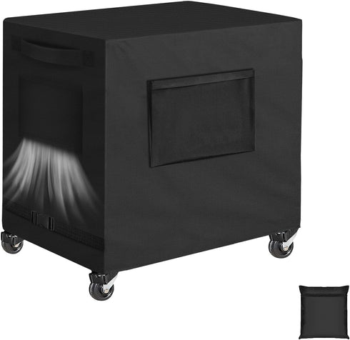 Siruiton Patio Cooler Cover - Fits 100 Quart Rolling Cooler - Waterproof