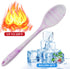 4 Pcs Silicone Spoons for Cooking, 10.6'' Large Mixing Spoon Set for Stirring, Mixing, Serving