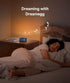 7 0-100% Dimmable, Dreamegg Sound Machine & Alarm Clock - White Noise Machine with Wake-Up Sounds, Night Light, Sound