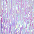 CCINEE 2pcs Metallic Foil Fringe Curtain - Transparent Pink Backdrop for Party Decoration