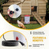 3 4 Tetuga Heated Chicken Waterer Gallon Poultry Water Heater with Nipples Freeze Proof Chick Waterer Heater for Winter