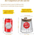 22 OZ 650ml Viovian Glass Storage Jar with Lid and Spoon FL Clear Candy Glass Canister Cute Decorative Jars for Food