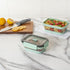 Restaurantware-Fresh Hero 27.2 Ounce Storage Containers, Durable Airtight Food Containers, Microwavable, Green Plastic
