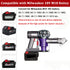 Dyson V8 Battery Adapter for Milwaukee M18 18V Battery, Convert for Dyson V8 SV10 Animal Handheld Vacuum