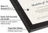 Americanflat 8.5x11 Diploma Frame, Black, Shatter-Resistant Glass, Engineered Wood, Legacy Collection