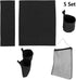 5 1 Set 2 STAY GENT in Accessories for Makeup Artist Chair, (not Including Chair) Black Replacement Cover Canvas