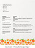 Jot & Mark Recipe Card Paper Full Page 8.5x11 with Crystal Clear Page Protectors for 3 Ring Binder, 30 Count (Peach