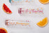 Pavilion Gift Company Clear Pop Champagne Flute, 8 oz, Yellow, Orange