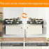 2 Paper Towel Holder Wall Mount for Kitchen, Paper Towel Holder with Shelf for Bathroom, RV Paper Towel Rack, Spice