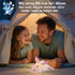 3 Dragon Night Light, Cute Pink Dragon Gifts, Soft Silicone Lamp with Level Warm Light and RGB Changing, Breastfeeding