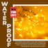 Curtain Light for Bedroom, 200LED 6.6x6.6ft Warm White Fairy String Light for Wedding Party