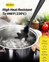 3 Pcs Silicone Kitchen Utensils Set, Nonstick BPA Free High Heat Resistant Cooking Tools for Mixing, Serving