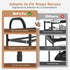 Closet, 18"-32" 3-Tier 12 Expandable Shoe Rack for Metal Shoe Rack for Entryway Adjustable Width Free Standing Shoe