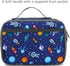 FlowFly Kids Insulated Lunch Box Mini Cooler Bag, Back to School Thermal Meal Tote Kit for Girls, Boys (Astronaut)