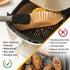 Air Fryer Disposable Paper Liners Square, 7.9 Inch, 100 PCS Non-Stick Parchment Paper for Roasting and Microwave