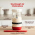 ThomasWorthCo. 34oz 2 Complete Sourdough Starter Kit for Beginners Starter Jar, Banneton Proofing Baskets (Round