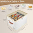 2 Pack Closet 24 Patinao Shoe Storage Box Organizer for - Cell Space Saver Shoes Containers Bin with Clear Lids