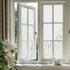 Finnez Frosted Window Film Non-Adhesive, Frosting Privacy Film for Glass Windows, Self Static-Cling Decorative
