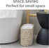 GRANNY SAYS Toilet Paper Storage, Bathroom Organizer for 6 Mage Rolls, Wicker Storage Basket Free Standing, Toilet