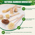 8 Pcs Bamboo Dish Brush Dish Washing Scrub Bottle Brush Wooden Palm Pot Brush Cleaning Scrubbers with Natural Sisal
