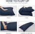 20 54 Inch), Utopia Bedding Full Body Pillow for Adults (Navy, x Long Pillow Insert for Sleeping, Ideal for Side