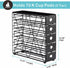 FlagShip K Cup Organizer for Keurig Pod Drawer, Large Multi Tier Coffee Pod Holder