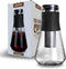 AGOGO Cold Brew Iced Coffee Maker with Metal Filters, Silicone Non-slip Grip Carafe 1600ml