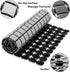 33.4 15.7 Inch BEMISO Non Slip Massage Bathtub Mat,Shower Mat Non Slip x Large Size with Suction Cups and Drain Holes