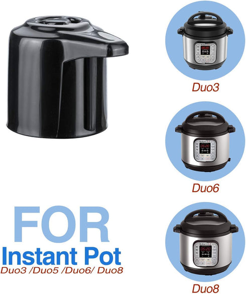 Steam Release Handle for Instant Pot 3, 5, 6, 8 Qt, Pressure Cooker Valve Replacement Part Accessories