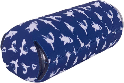 Shark Pattern Slim Can Coolie