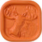 JBK Pottery Terracotta Brown Sugar Saver – Handmade Terra Cotta Sugar Keeper, Made in the USA - Moose